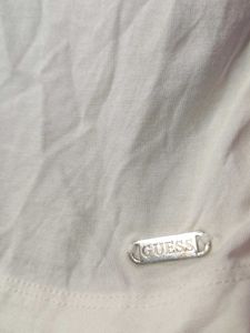 Guess White Long Sleeve Top