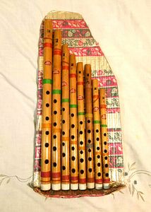 BAMBOO FLUTE Set Of 8 Pieces