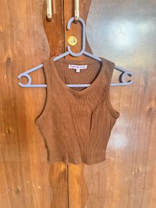 Brown Tank Top