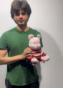 Striped Sweater on Plush Toy