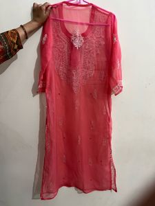Elegant Embroidered Kurta