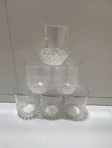 Heavy Unbreakable Plastic Crystal Transparent Wate