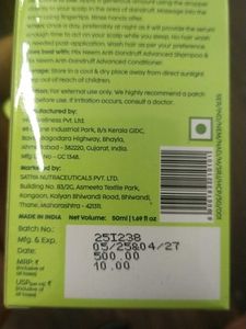 Plix Neem Anti-Dandruff Set