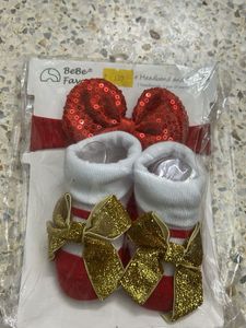 BeBe Favore Baby Christmas Set