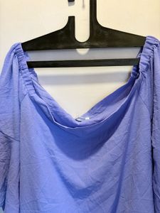Beautiful Lavender Over Size Imported Top
