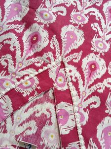 Pink Printed short kurti