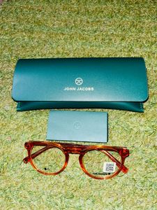 Lenskart John Jacobs Online Orange Full Rim ROUND
