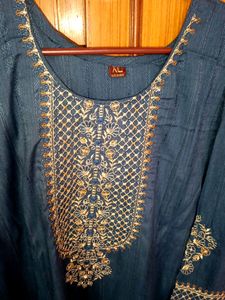 Gorgeous Navy Blue Kurthi