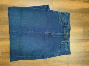 Denim Maxi Skirt