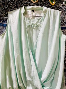 Mint Green Sleeveless Top