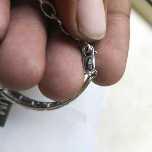 Pure Sterling Silver Charm Bracelet