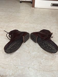 Leather Brown Boots