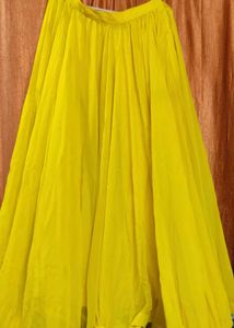 Yellow Lehenga Skirt