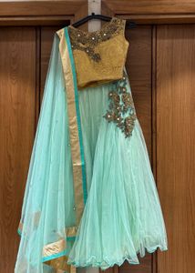 Beautiful Lehanga With Choli And Dupatta