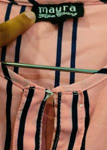 Striped Pink Top