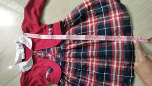 Plaid Dress with Jacket