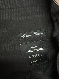 Men&#39;s Navy Blue Pants park avenue trousers