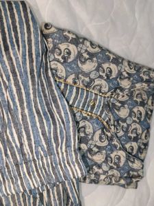 Floral Print Kurta