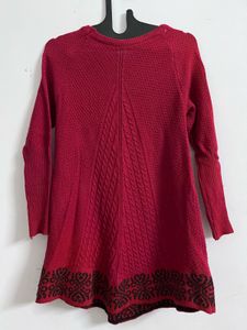 Red Knit Sweater