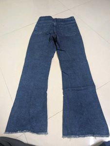 Stylish Split Hem Denim Jeans