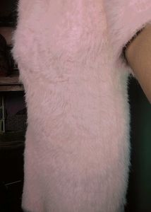 Pink Fuzzy Knit Sweater