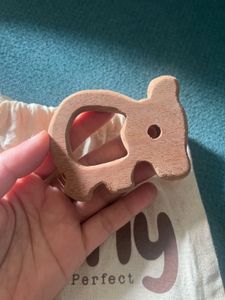 Wufiy Wooden Elephant Teether