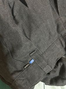 Pleated Gray And Blue Skirt Combo