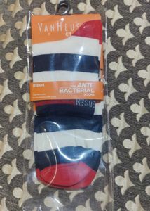 Striped Antibacterial Socks