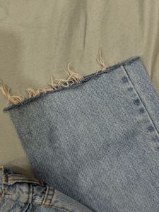Light blue straight fit jeans