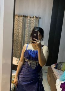 Navy Blue Embellished Dress🦋💙🦋❤️
