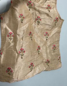 Golden Beige Top/blouse