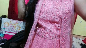 Elegant Pink Lehenga Set
