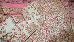 Heavy Silk Embroidered Lehnga With Choli