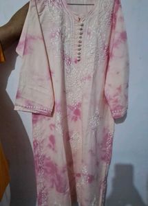 Pure Cotton Handmade Chikankari Kurta