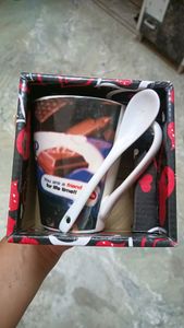 🎉coffee mug with spoon 1350 coins