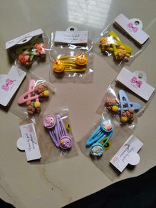 7pcs KIDS CARTOON CLIPS(in pairs)