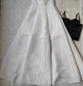 soft white dress