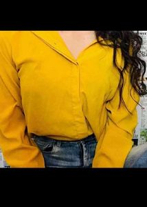 Beautiful Mustard Shirt