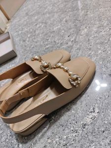 A&amp;S Sling Back Loafer Style Flats
