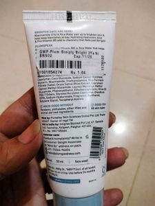 Plum Combo Face Wash And Nail Paint Remover