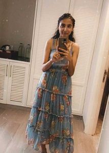 Floral Tiered Maxi Dress