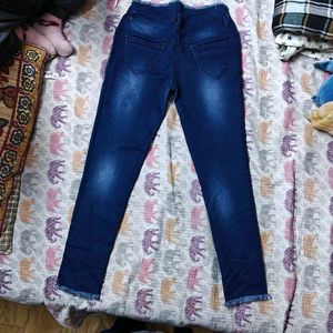 Stylish Dark Blue Jeans