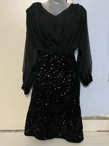 Pintrest Sparkly Black Party Dress