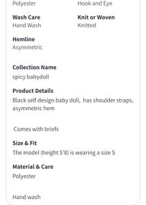 SSOhHub Self Design Baby Doll🥀