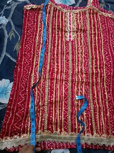 Party Wear Dhoti Dress Xl With Potli Without Sleev