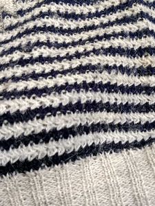 Striped Knit Sweater