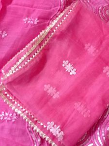 Pink Dress Material