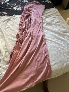 Satin Maxi Dress