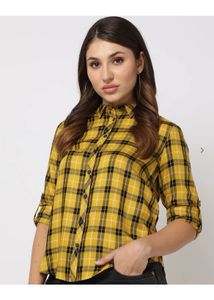 Yellow Shirt For Women - 40(L)