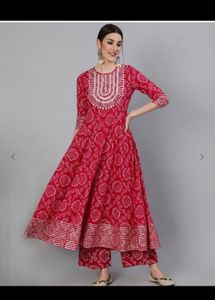 Bandhani Suit Set